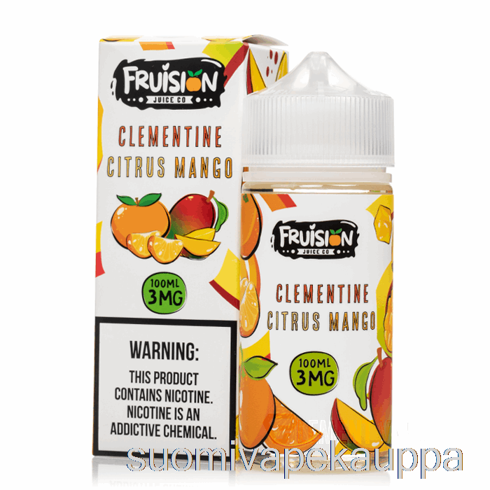 Vape Nesteet Klementiini Sitrushedelmä Mango - Hedelmämehu Co - 100ml 3mg